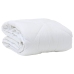 Vasaras Segas Ar Spilvenu 2 Pcs Balta 140 X 220 Cm Mikrošķiedra Vidaxl