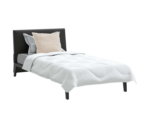 Vasaras Segas Ar Spilvenu 2 Pcs Balta 155 X 220 Cm Mikrošķiedra Vidaxl