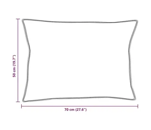 Vāļņi Ar Spilvenu Cits 2 Pcs Balts 135 X 200 Cm Mikrošķiedra Vidaxl