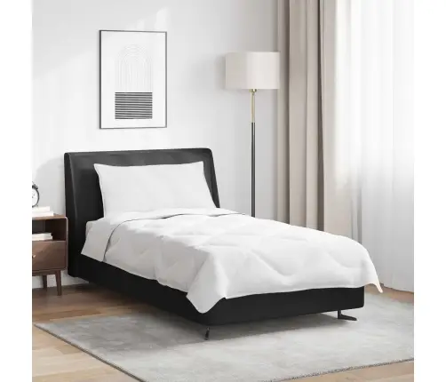 Vāļņi Ar Spilvenu Cits 2 Pcs Balts 155 X 200 Cm Mikrošķiedra Vidaxl