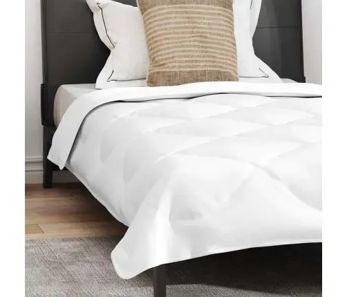 Visu Sezonu Segas Cits Ar Spilvenu Balts 140 X 220 Cm Mikrošķiedra Vidaxl Visu Sezonu Segas Cits Ar Spilvenu Balts 140 X 220 Cm Mikrošķiedra Vidaxl