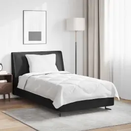 Visu Sezonu Segu Ar Spilvenu 2 Pcs Balts Mikrošķiedra Vidaxl