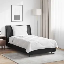 Visu Sezonu Segu Ar Spilvenu 2 Pcs Balts Mikrošķiedra Vidaxl