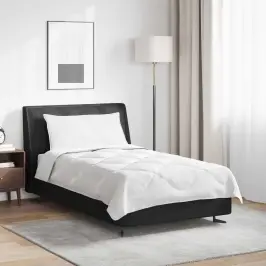 Visu Sezonu Segu Ar Spilvenu 2 Pcs Balts Mikrošķiedra Vidaxl