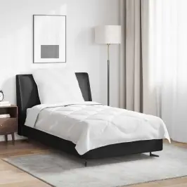 Visu Sezonu Segu Ar Spilvenu 2 Pcs Balts Mikrošķiedra Vidaxl Visu Sezonu Segu Ar Spilvenu 2 Pcs Balts Mikrošķiedra Vidaxl