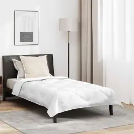 Gultas Segums Ar Spilvenu Ar Spilvenu 2 Pcs Balts Mikrošķiedra Vidaxl