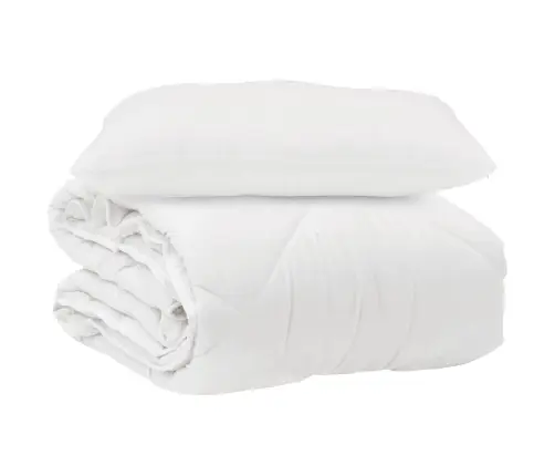 Suletekk Padjaga 2 Pcs Valge Mikrofiiber