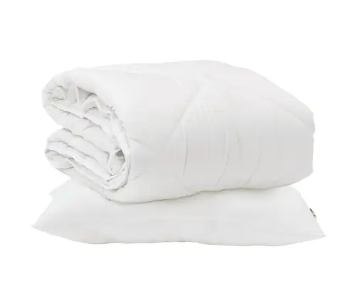 Suletekk Padjaga 2 Pcs Valge Mikrofiiber