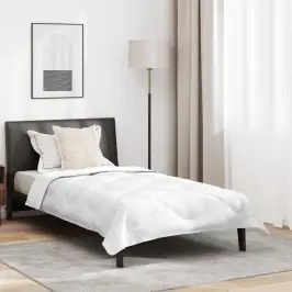 Gultas Segums Ar Spilvenu Ar Spilvenu 2 Pcs Balts Mikrošķiedra Vidaxl