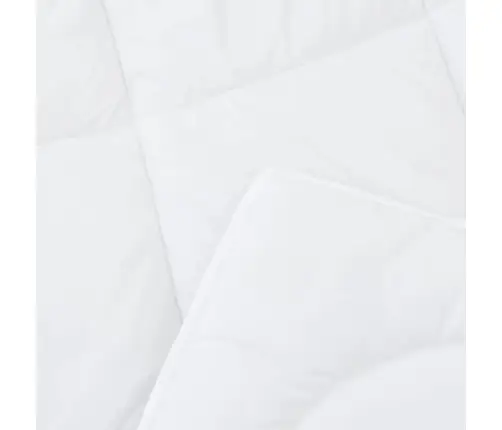 Ziemas Gultas Pārklājs Komplekts Ar Spilvenu 2 Pcs Balts 140 X 200 Cm
