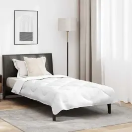 Gultas Segums Ar Spilvenu Ar Spilvenu 2 Pcs Balts Mikrošķiedra Vidaxl