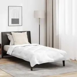 Gultas Segums Ar Spilvenu Ar Spilvenu 2 Pcs Balts Mikrošķiedra Vidaxl