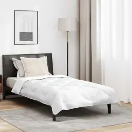 Antklodė Su Pagalve 2 Pcs Balta Mikropluoštas