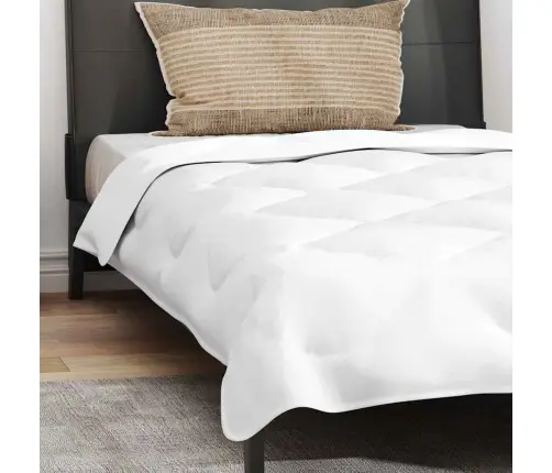 Antklodė Su Pagalve 2 Pcs Balta Mikropluoštas