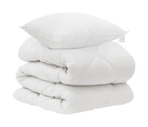 Suletekk Padjaga 2 Pcs Valge Mikrofiiber