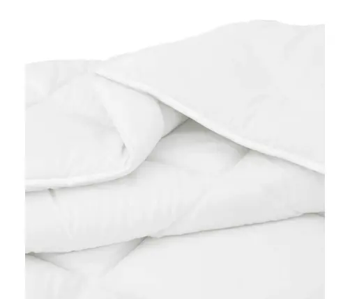 Antklodžių Rinkinys Su Pagalve 2 Pcs Balta Mikropluoštas