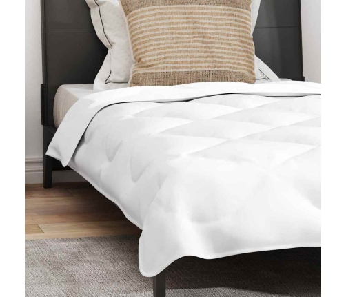 Ziemas Gultas Pārklājs Komplekts Ar Spilvenu 2 Pcs Balts 140 X 220 Cm