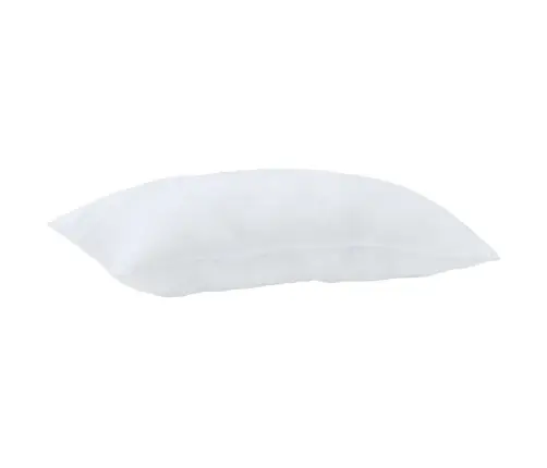 2-In-1 Segu Ar Spilvenu 2 Pcs Balta 140 X 200 Cm Mikrošķiedra Vidaxl