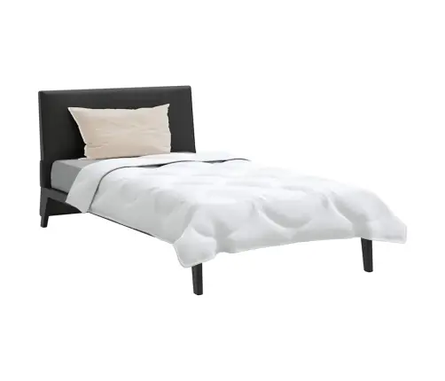 2-In-1 Segu Ar Spilvenu 2 Pcs Balta 155 X 200 Cm Mikrošķiedra Vidaxl