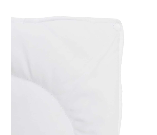 2-In-1 Segu Ar Spilvenu 2 Pcs Balta 135 X 220 Cm Mikrošķiedra Vidaxl