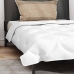 2-In-1 Segu Ar Spilvenu 2 Pcs Balta 135 X 220 Cm Mikrošķiedra Vidaxl