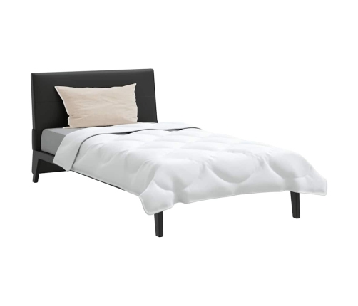 2-In-1 Segu Ar Spilvenu 2 Pcs Balta 135 X 220 Cm Mikrošķiedra Vidaxl