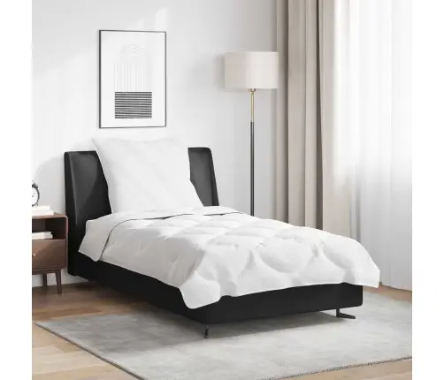 Sega Ar Spilvenu 2 Pcs Balta 155 X 220 Cm Mikrošķiedra Vidaxl