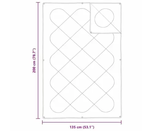 Sega Ar Spilvenu 2 Pcs Balta 135 X 200 Cm Mikrošķiedra Vidaxl