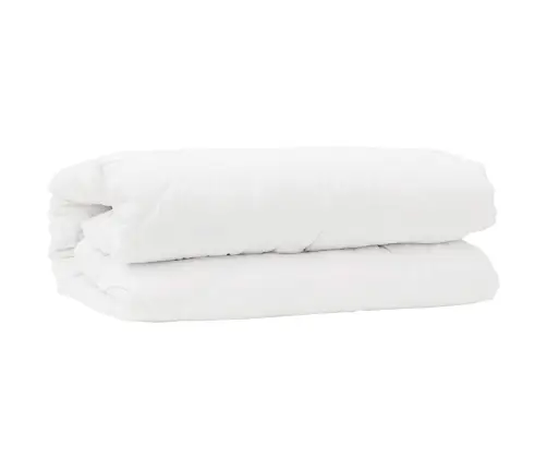 Sega Ar Spilvenu 2 Pcs Balta 135 X 220 Cm Mikrošķiedra Vidaxl