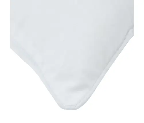 Teki Komplekt Padjaga 2 Pcs Valge Mikrofiiber