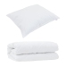 Teki Komplekt Padjaga 2 Pcs Valge Mikrofiiber