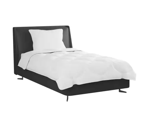 Sega Ar Spilvenu 2 Pcs Balta 155 X 200 Cm Mikrošķiedra Vidaxl