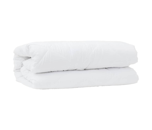 Sega Ar Spilvenu 2 Pcs Balta 140 X 220 Cm Mikrošķiedra Vidaxl