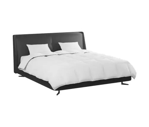 Ziemas Gultas Pārklājs Komplekts Ar Spilvenu 3 Pcs Balts 200 X 240 Cm