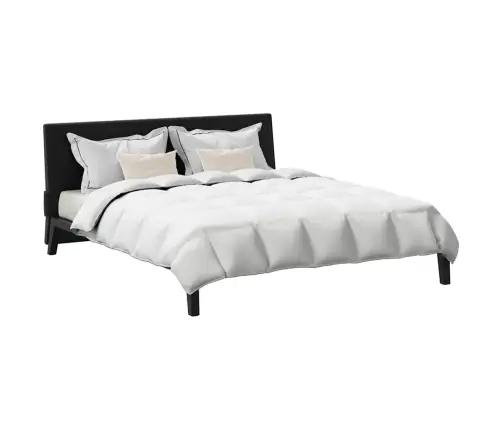 Ziemas Gultas Pārklājs Komplekts Ar Spilvenu 3 Pcs Balts 200 X 220 Cm