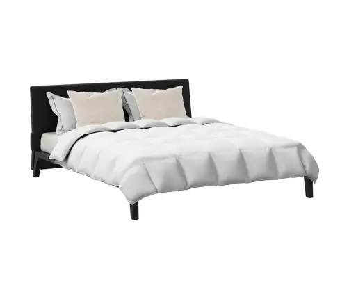 Ziemas Gultas Pārklājs Komplekts Ar Spilvenu 3 Pcs Balts 200 X 220 Cm