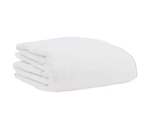 Ziemas Gultas Pārklājs Komplekts Ar Spilvenu 3 Pcs Balts 240 X 220 Cm