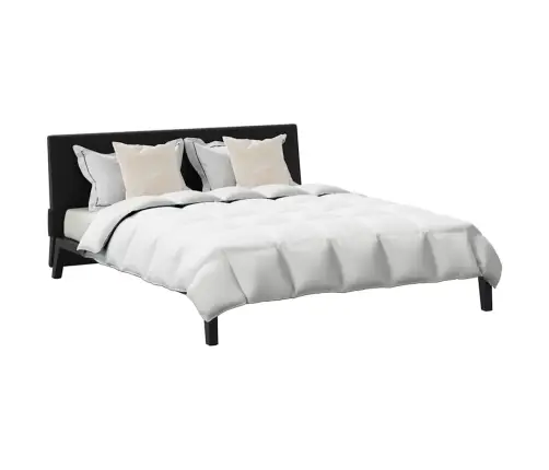 Ziemas Gultas Pārklājs Komplekts Ar Spilvenu 3 Pcs Balts 240 X 220 Cm