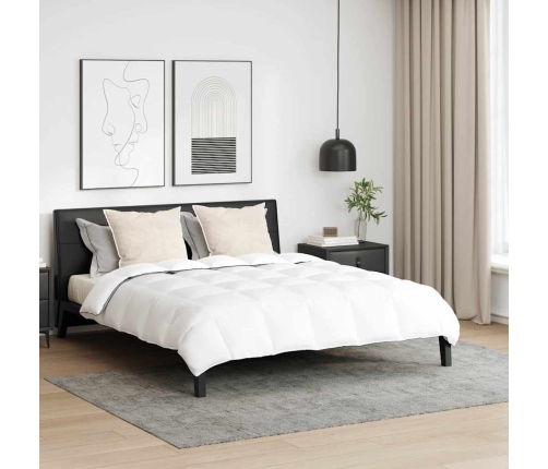 Ziemas Gultas Pārklājs Komplekts Ar Spilvenu 3 Pcs Balts 240 X 220 Cm