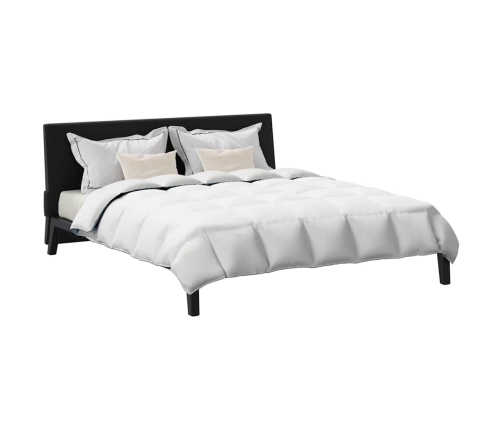 Ziemas Gultas Pārklājs Komplekts Ar Spilvenu 3 Pcs Balts 240 X 260 Cm