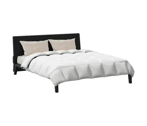 Ziemas Gultas Pārklājs Komplekts Ar Spilvenu 3 Pcs Balts 240 X 260 Cm