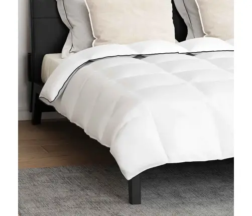 Ziemas Gultas Pārklājs Komplekts Ar Spilvenu 3 Pcs Balts 240 X 260 Cm