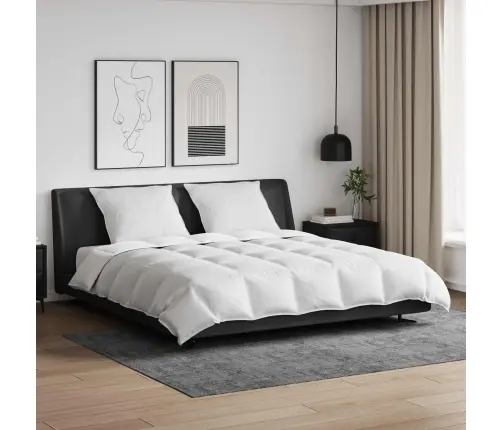 Sega Ar Spilvenu 3 Pcs Balta 200 X 200 Cm Dūnas Vidaxl