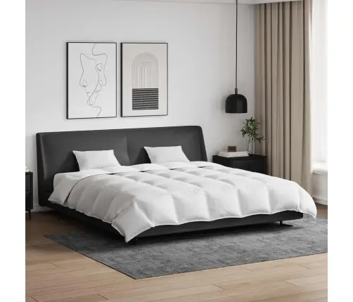 Sega Ar Spilvenu 3 Pcs Balta 240 X 200 Cm Dūnas Vidaxl