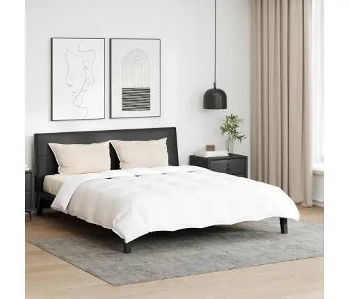 Sega Ar Spilvenu 3 Pcs Balta 200 X 220 Cm Dūnas Vidaxl