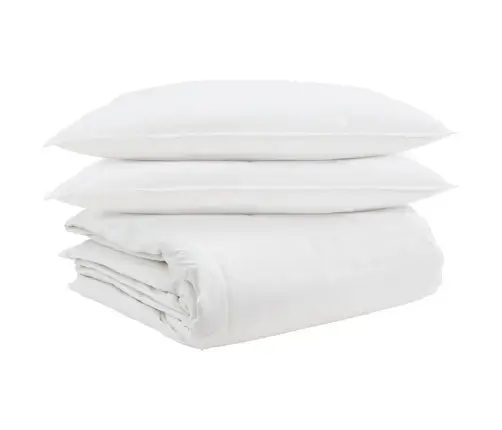 Sega Ar Spilvenu 3 Pcs Balta 200 X 220 Cm Dūnas Vidaxl