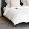 Sega Ar Spilvenu 3 Pcs Balta 240 X 220 Cm Dūnas Vidaxl
