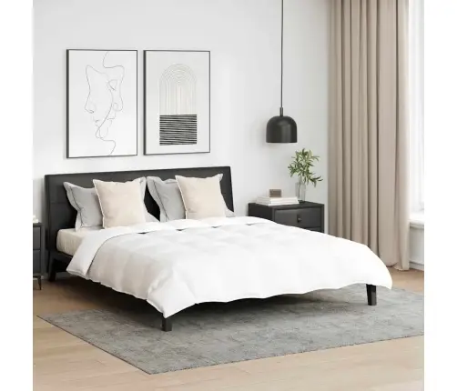 Sega Ar Spilvenu 3 Pcs Balta 240 X 220 Cm Dūnas Vidaxl