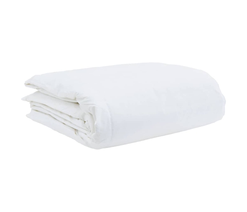Sega Ar Spilvenu 3 Pcs Balta 240 X 220 Cm Dūnas Vidaxl