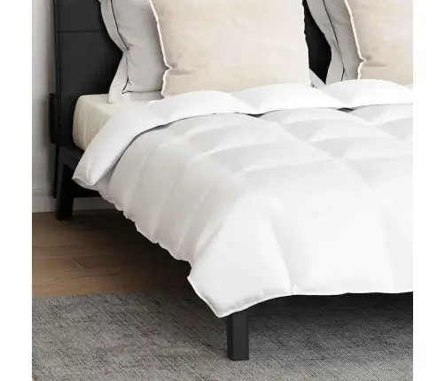 Antklodžių Rinkinys Su Pagalve 3 Pcs Balta Plunksna